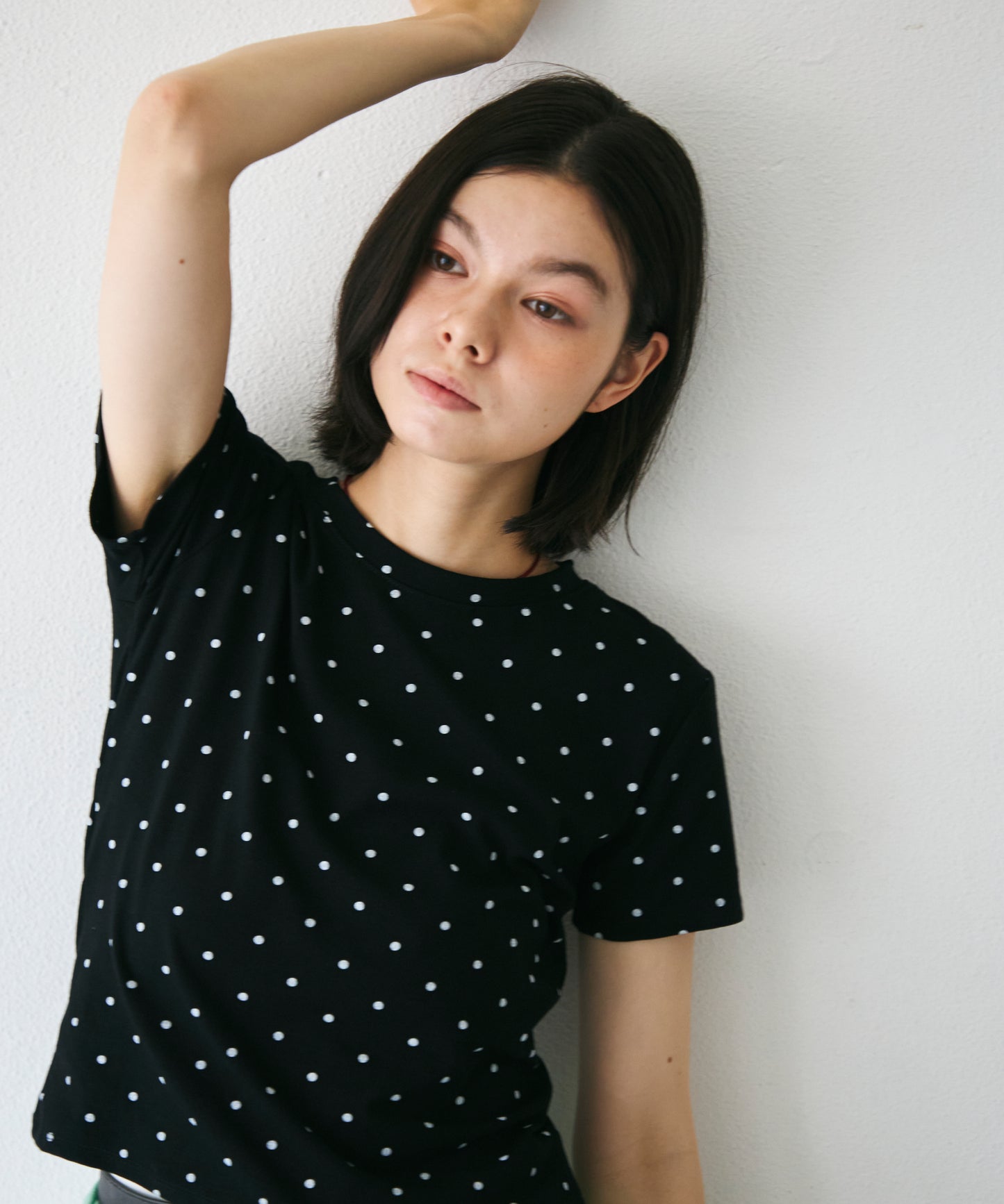 ドットラウンドTシャツ