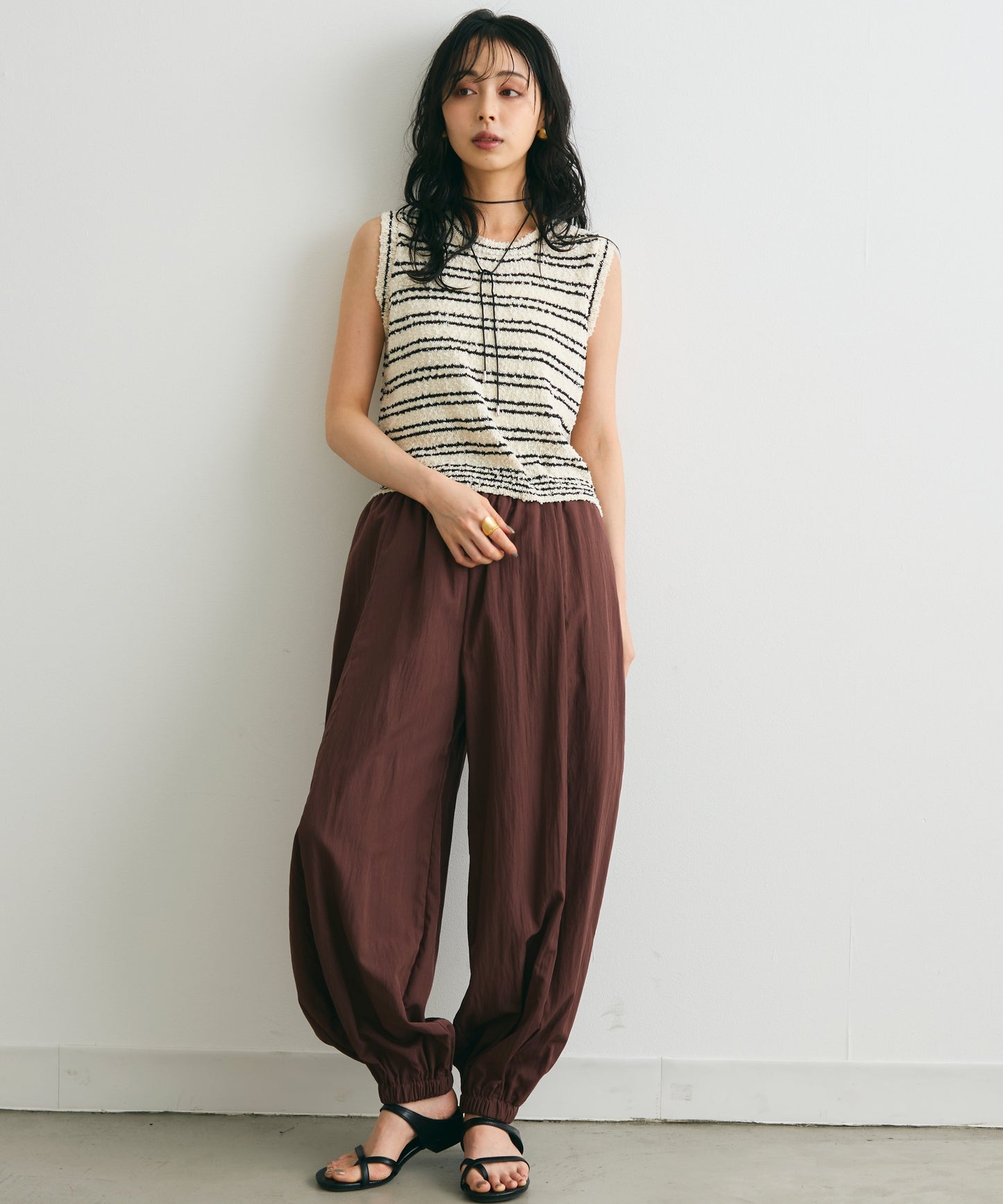 ボーダーノースリニット