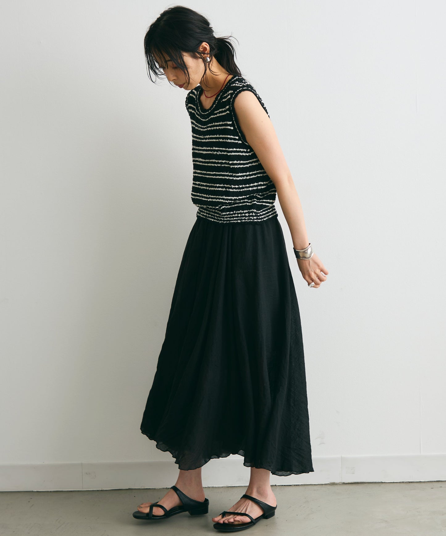 ボーダーノースリニット