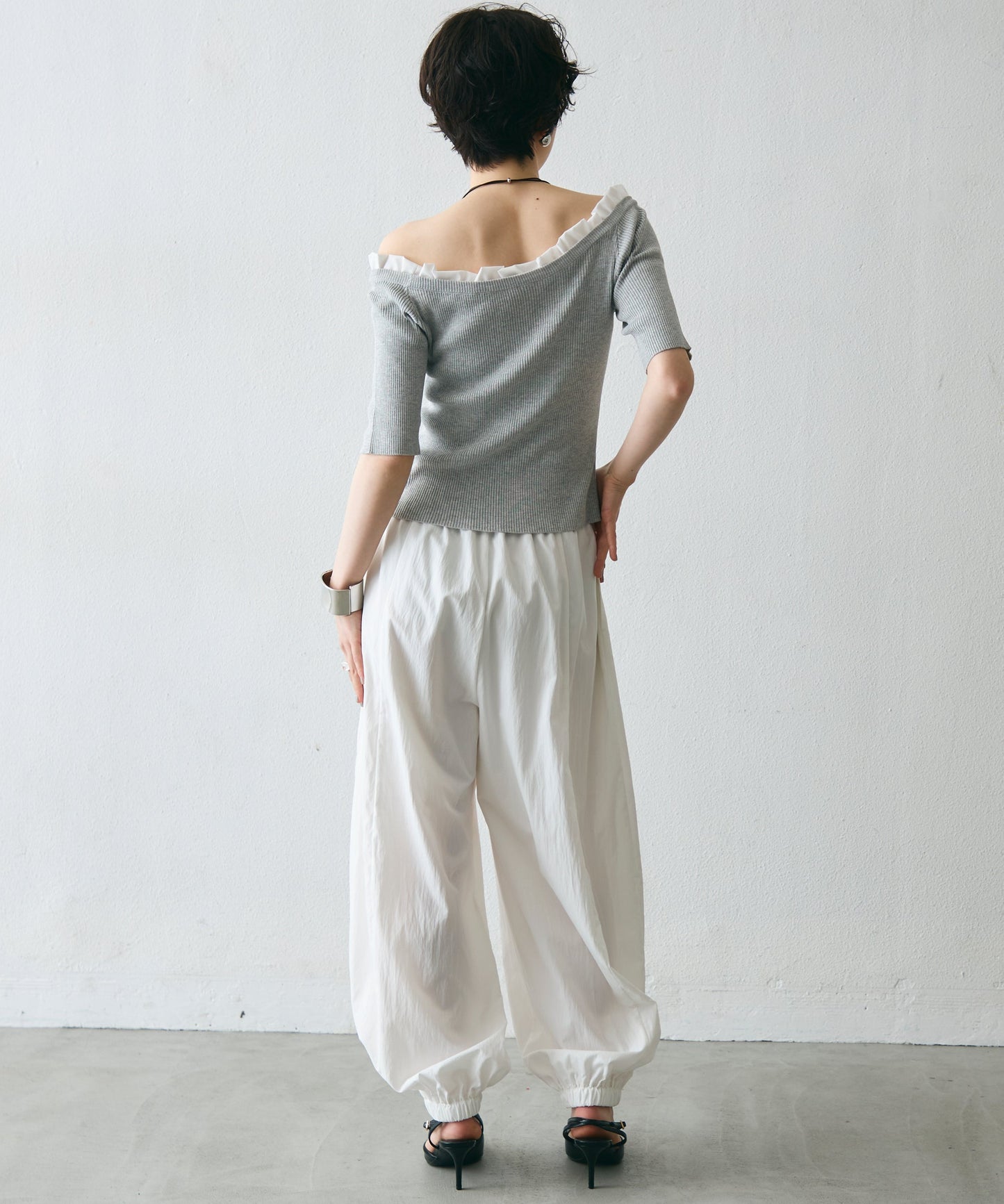 TNワッシャーバルーンロングパンツ