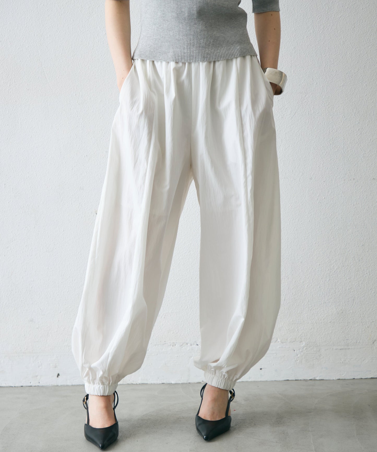 TNワッシャーバルーンロングパンツ