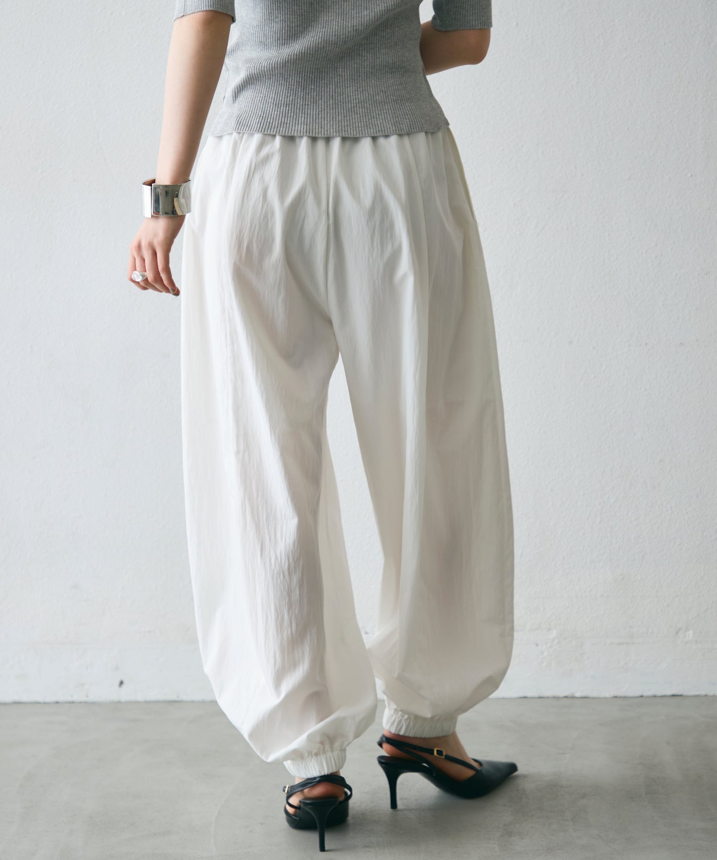TNワッシャーバルーンロングパンツ