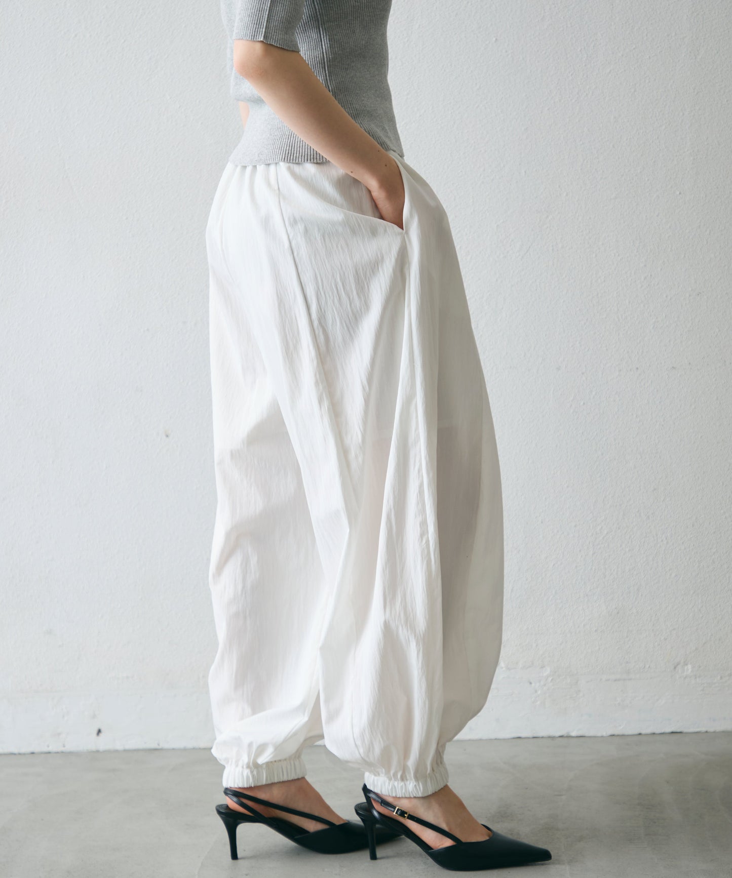 TNワッシャーバルーンロングパンツ