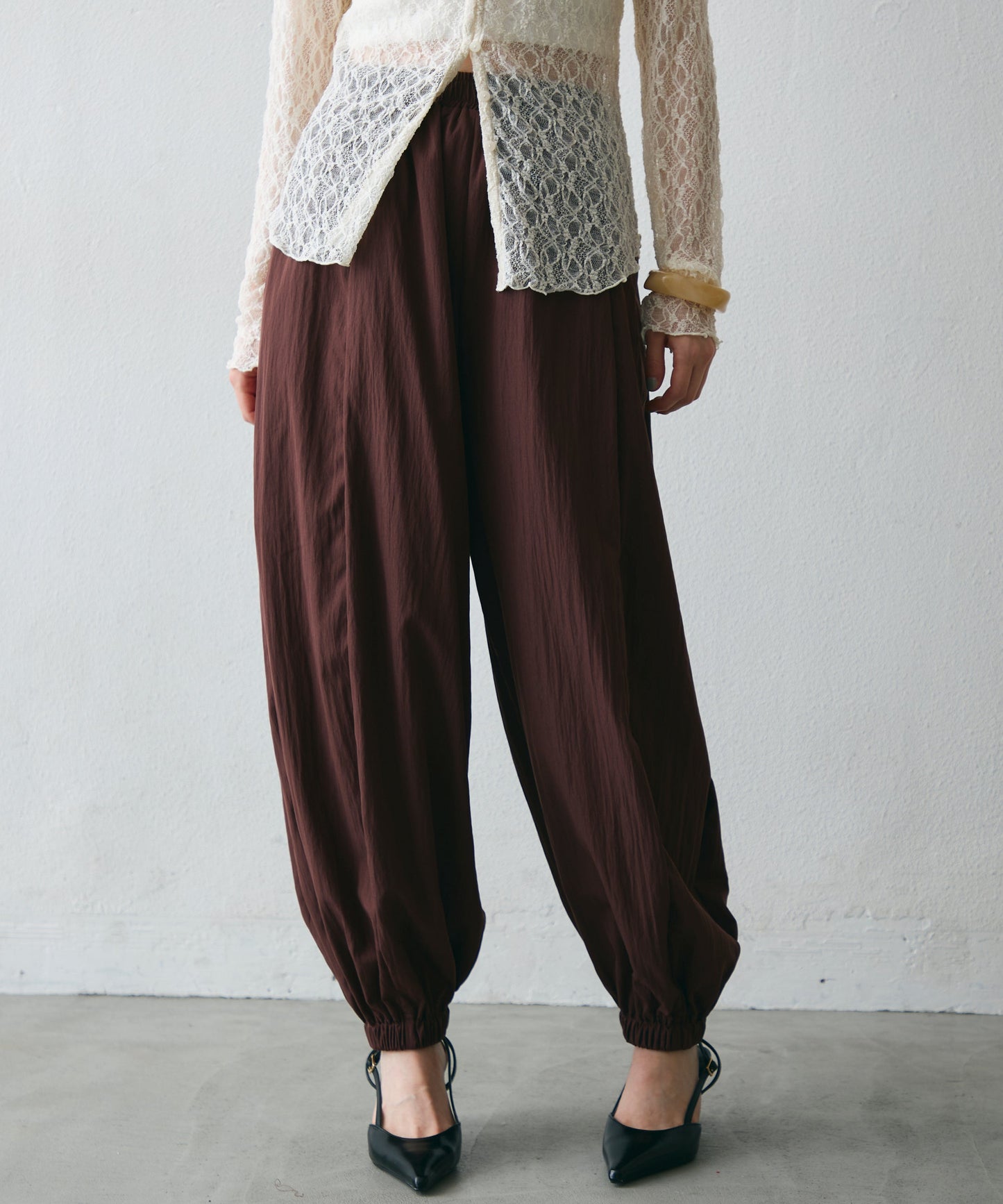 TNワッシャーバルーンロングパンツ