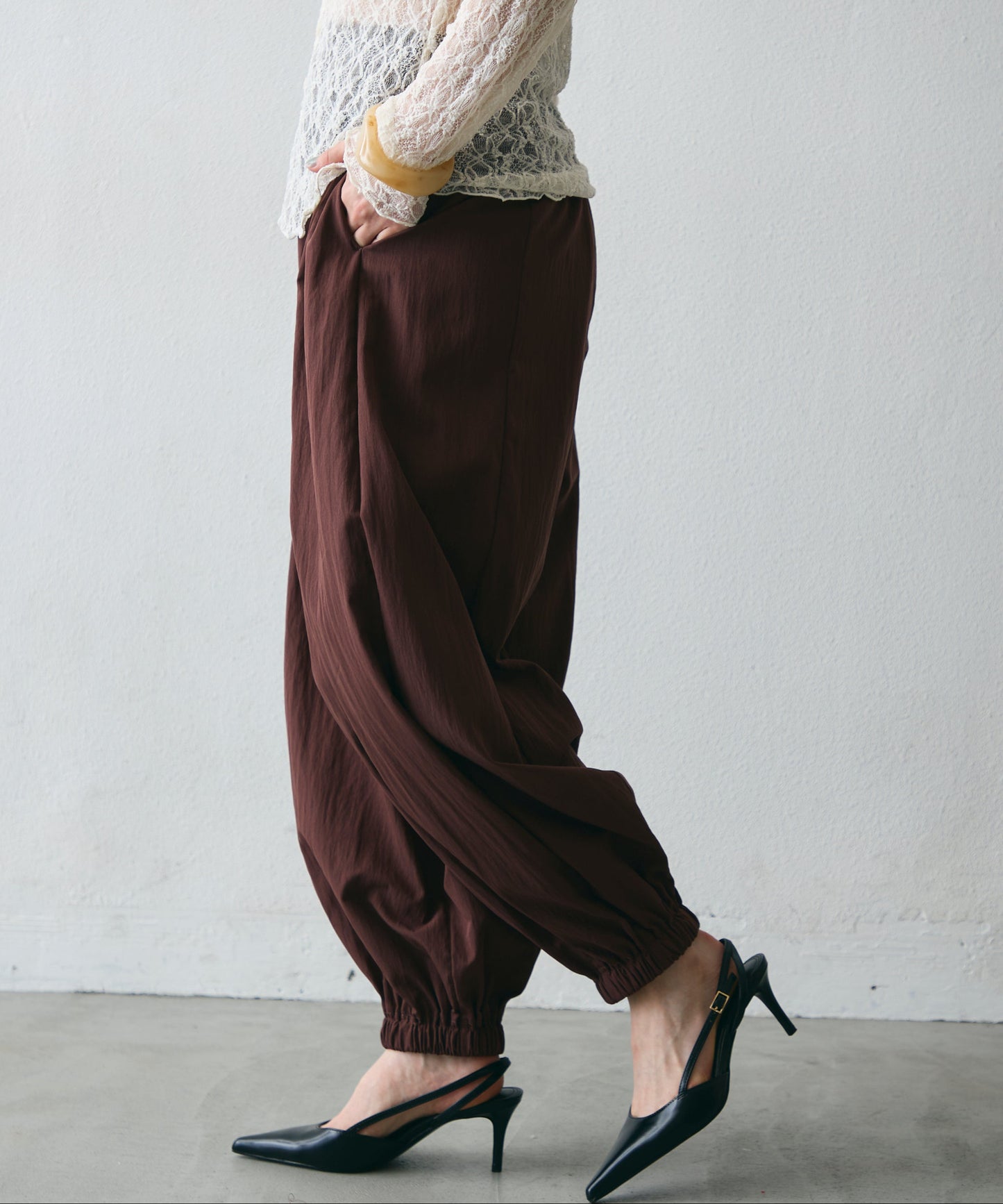 TNワッシャーバルーンロングパンツ