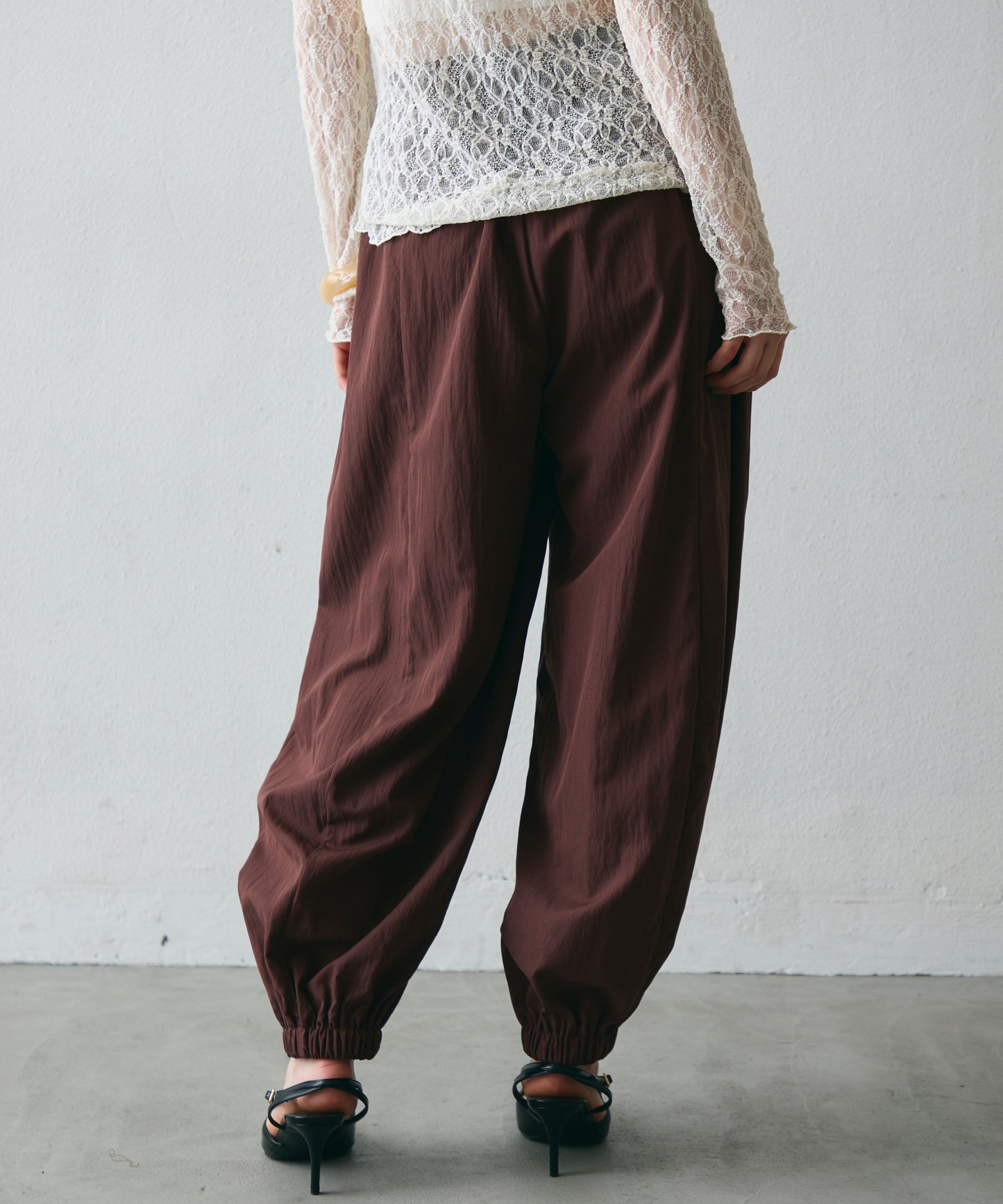 TNワッシャーバルーンロングパンツ