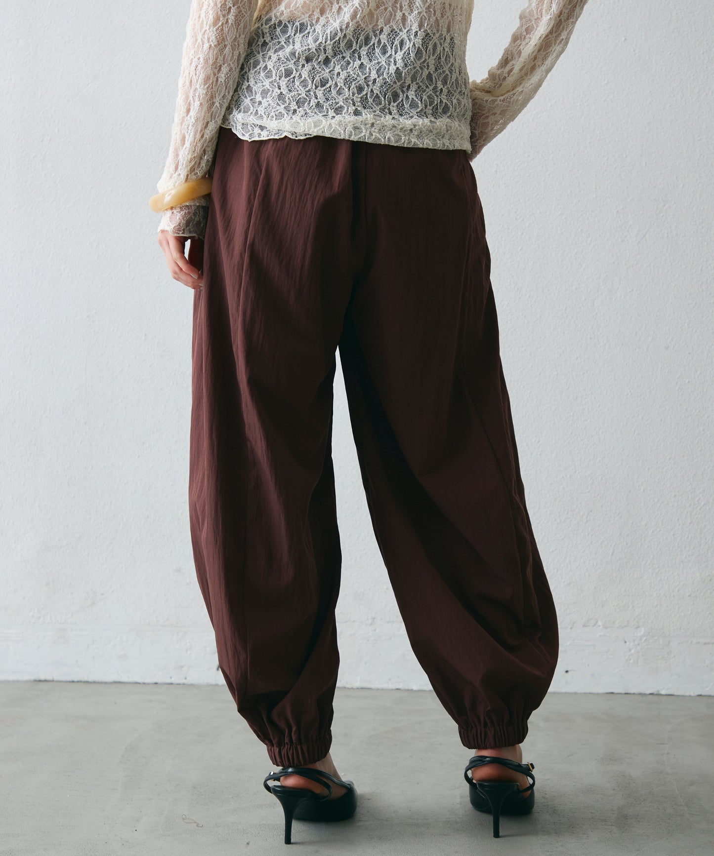 TNワッシャーバルーンロングパンツ