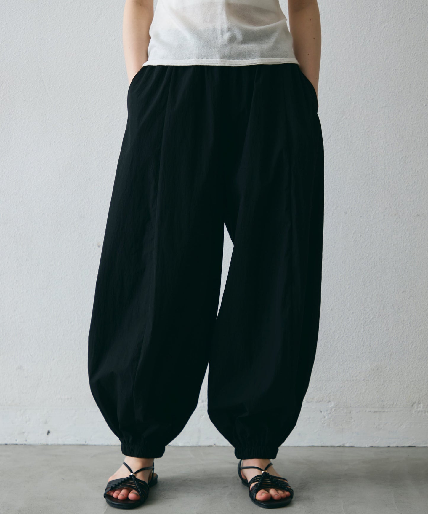 TNワッシャーバルーンロングパンツ