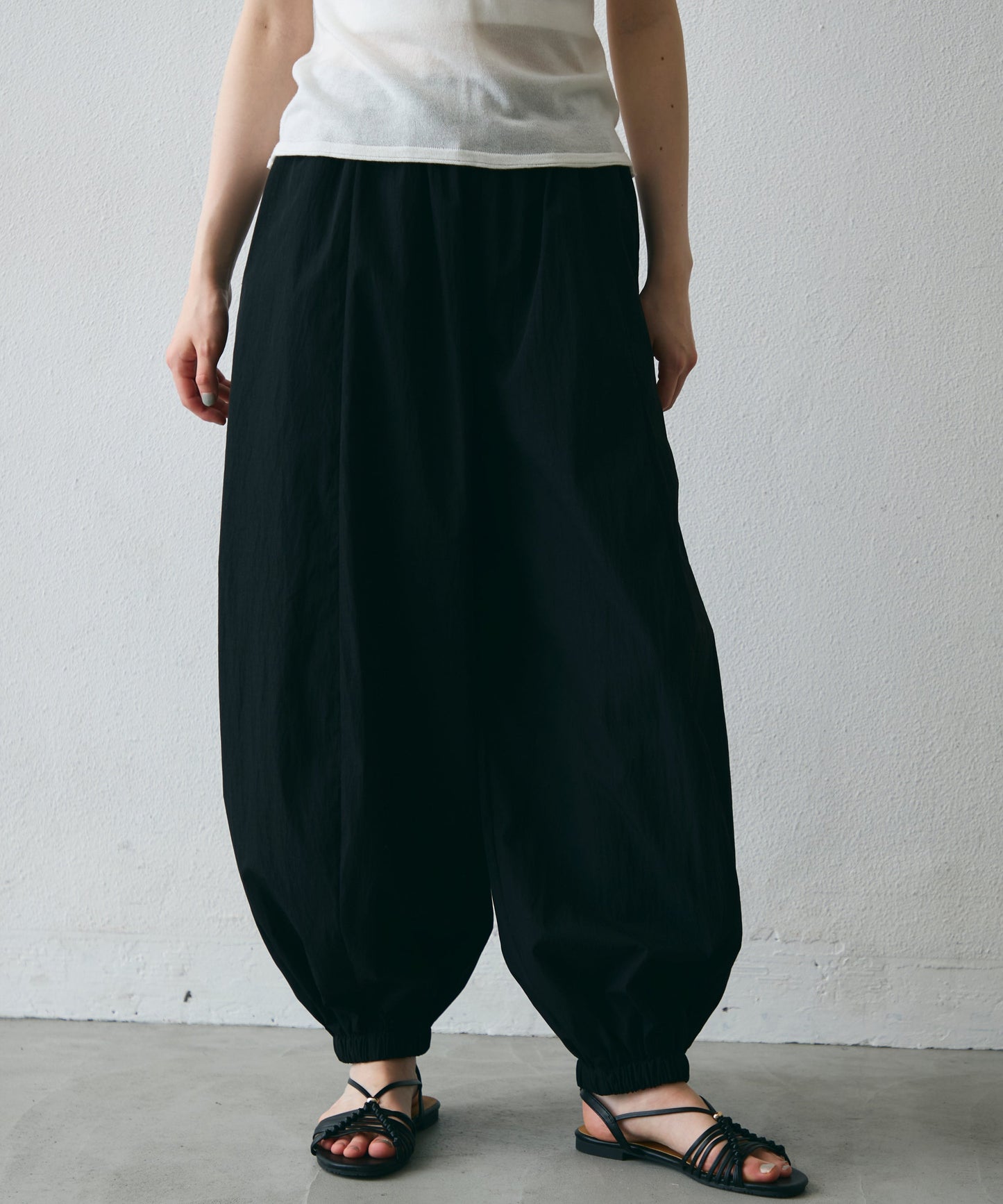 TNワッシャーバルーンロングパンツ