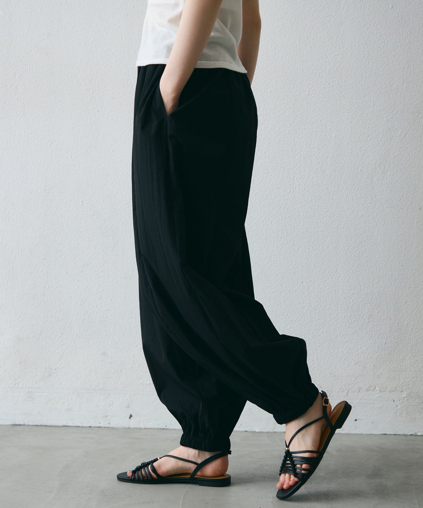 TNワッシャーバルーンロングパンツ