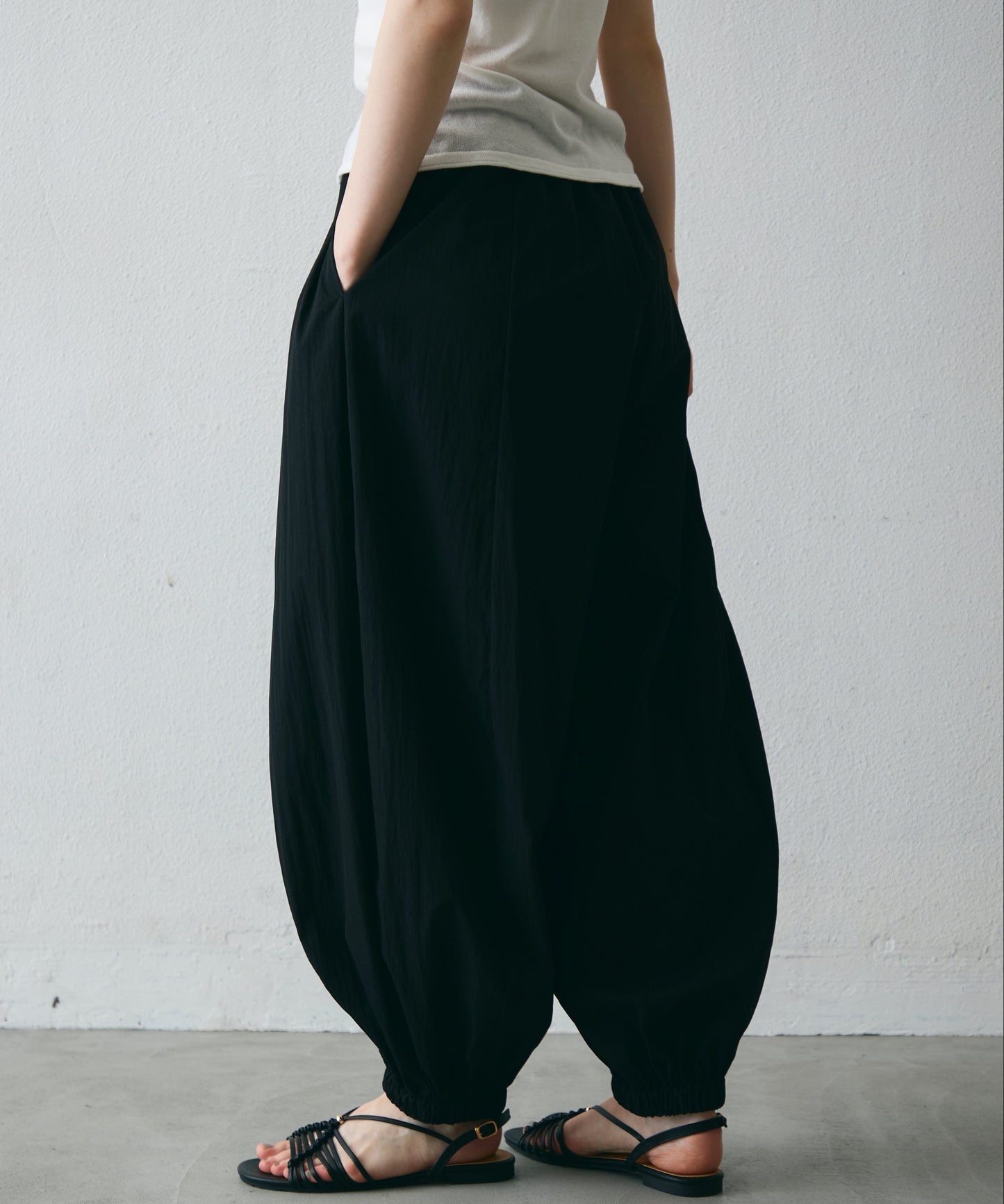 TNワッシャーバルーンロングパンツ