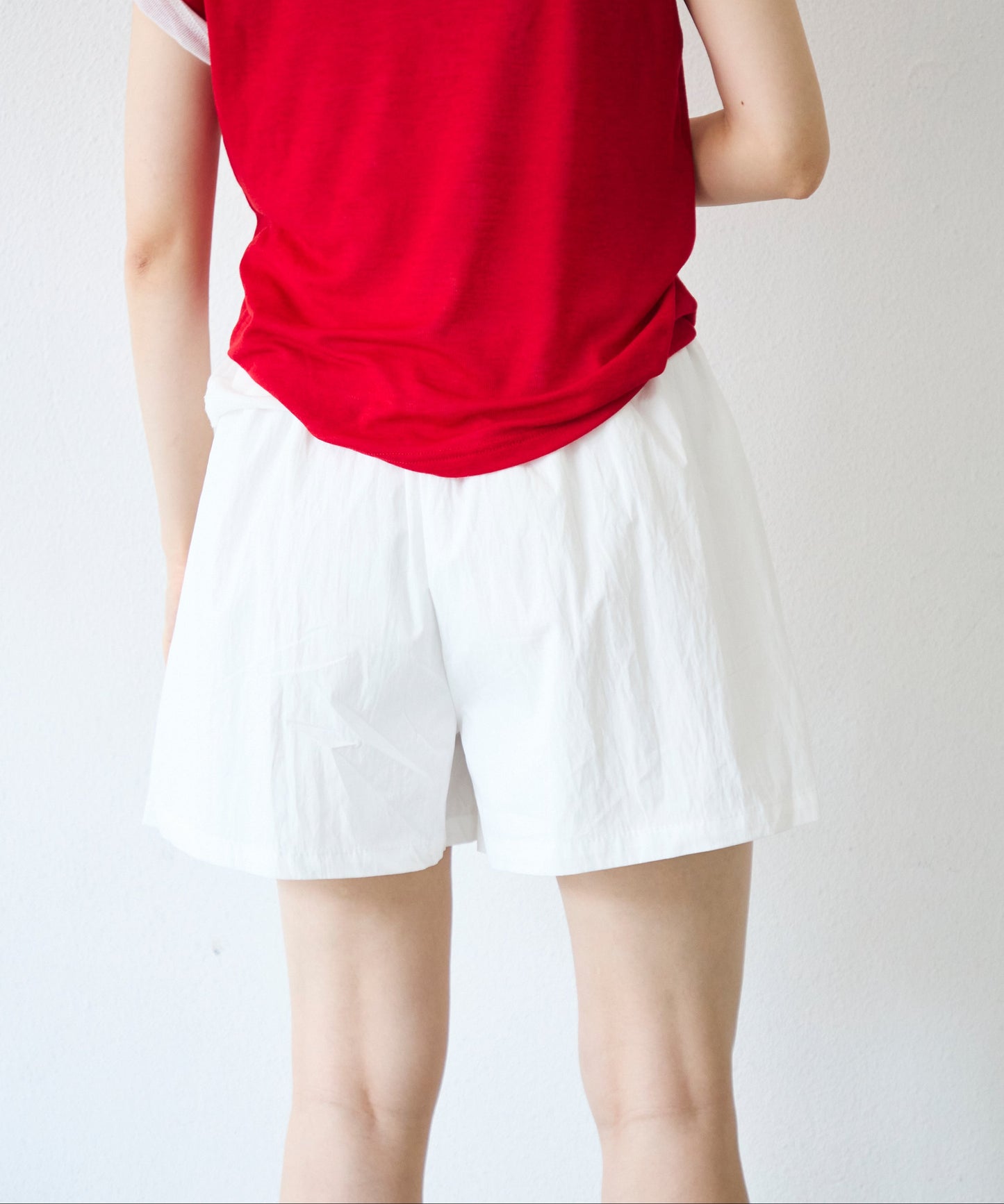 ギャザーイージーハーフパンツ