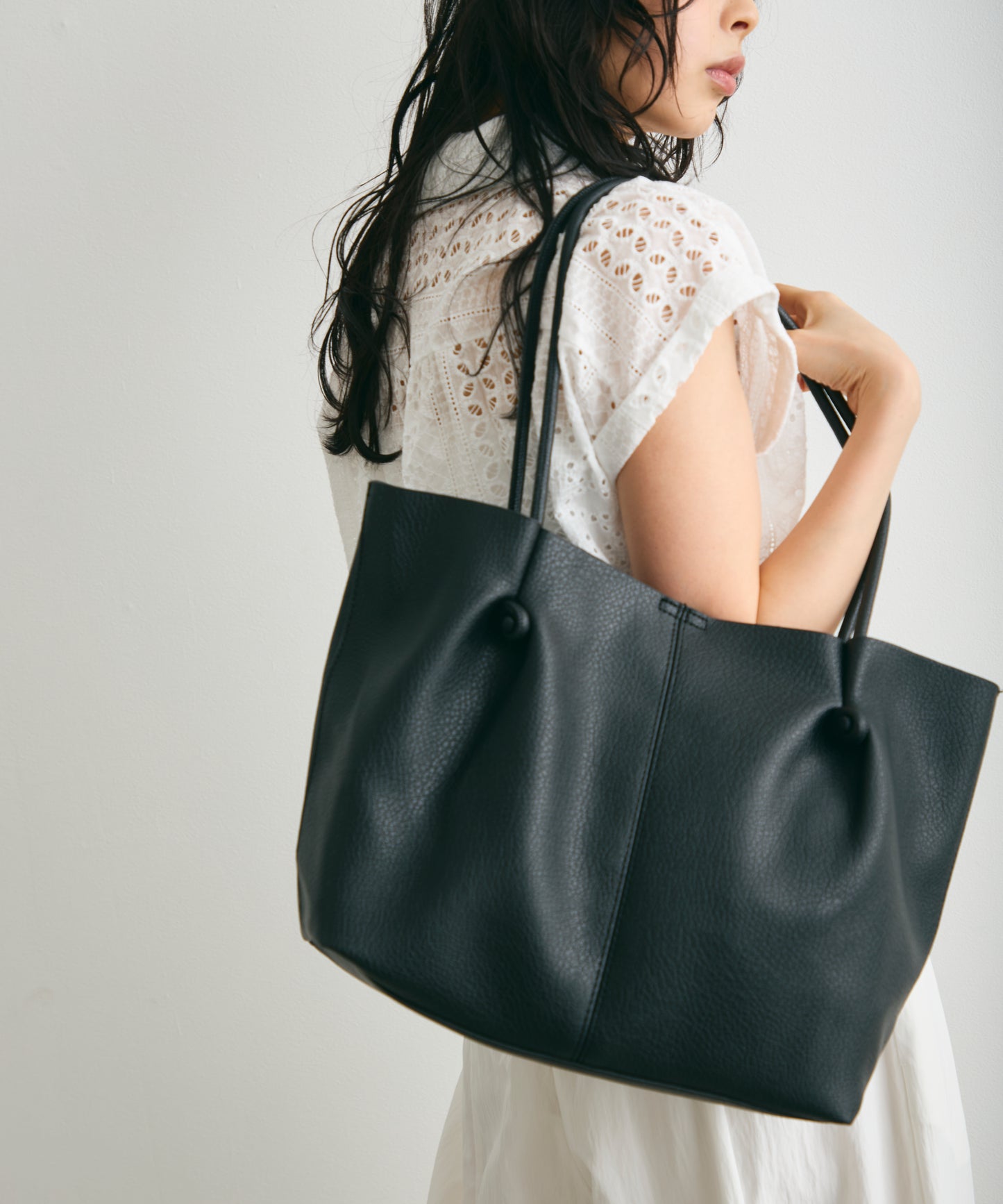 ノットストリングポーチ付きショルダーBAG