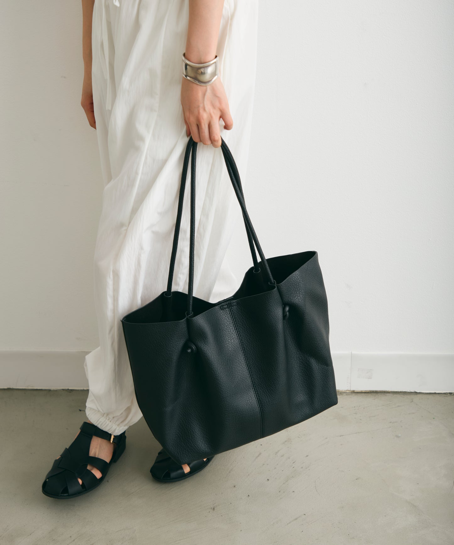 ノットストリングポーチ付きショルダーBAG