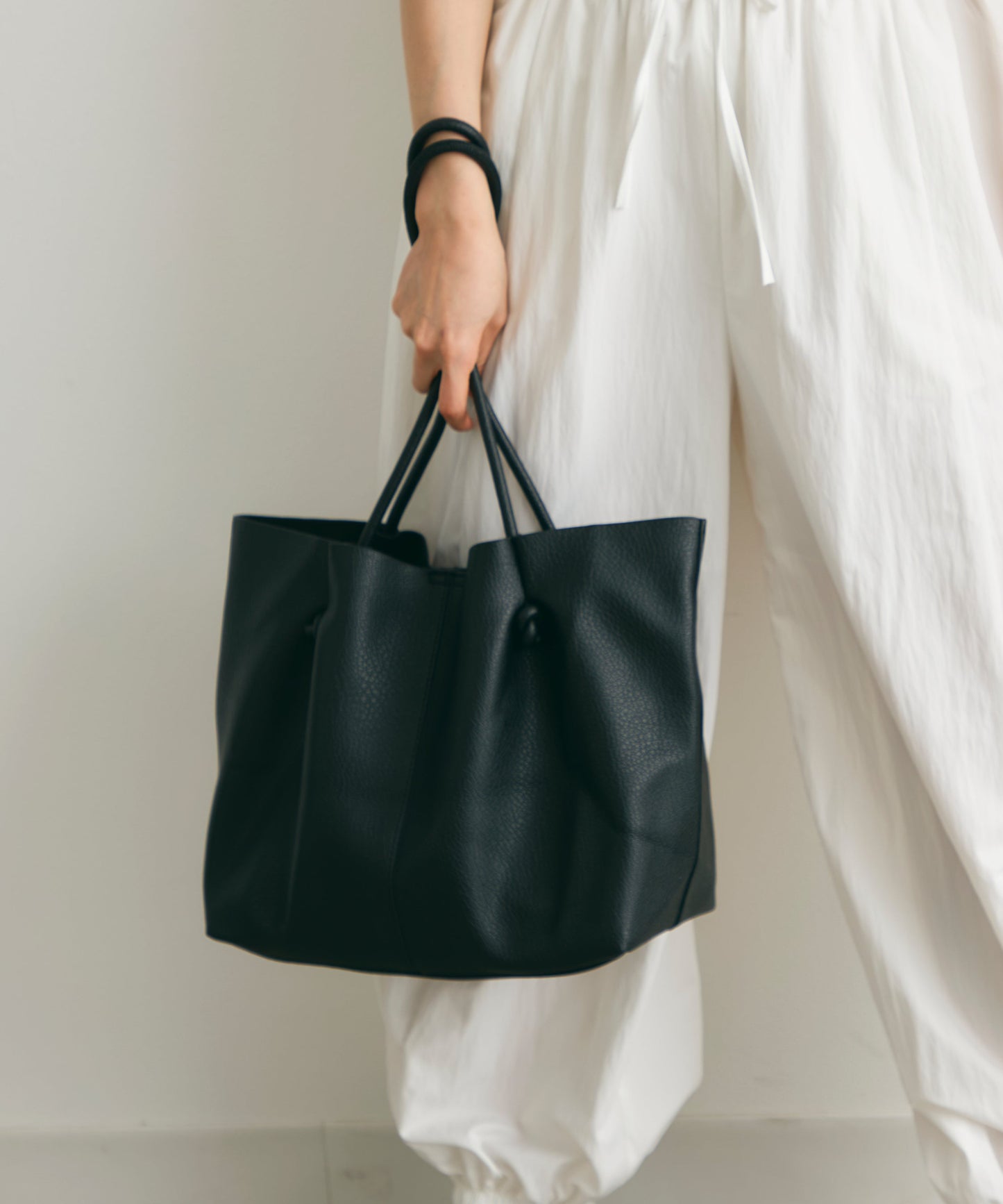 ノットストリングポーチ付きショルダーBAG