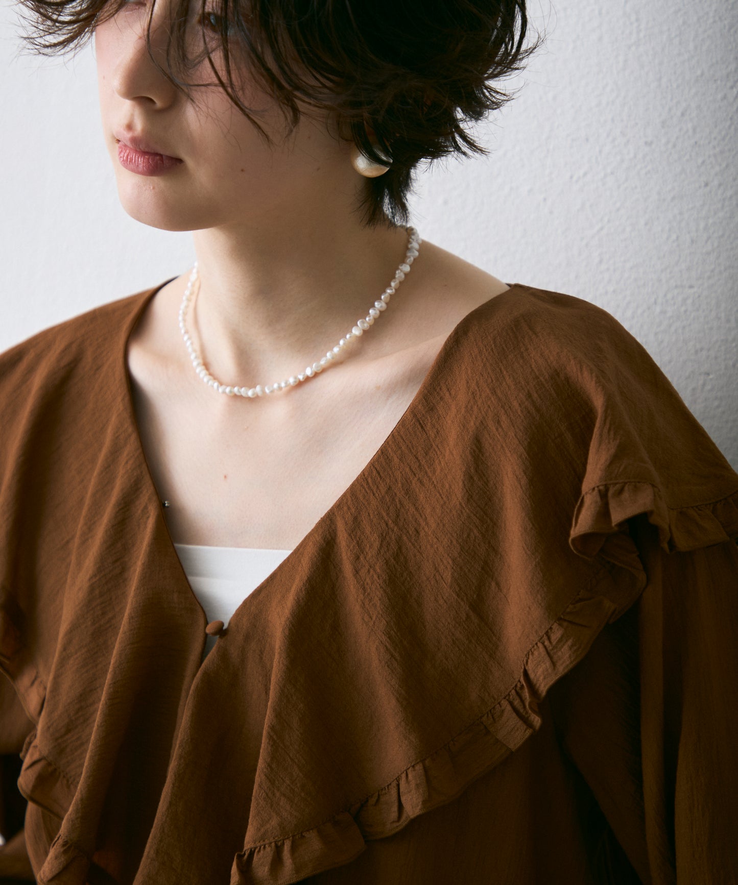 淡水パールネックレス