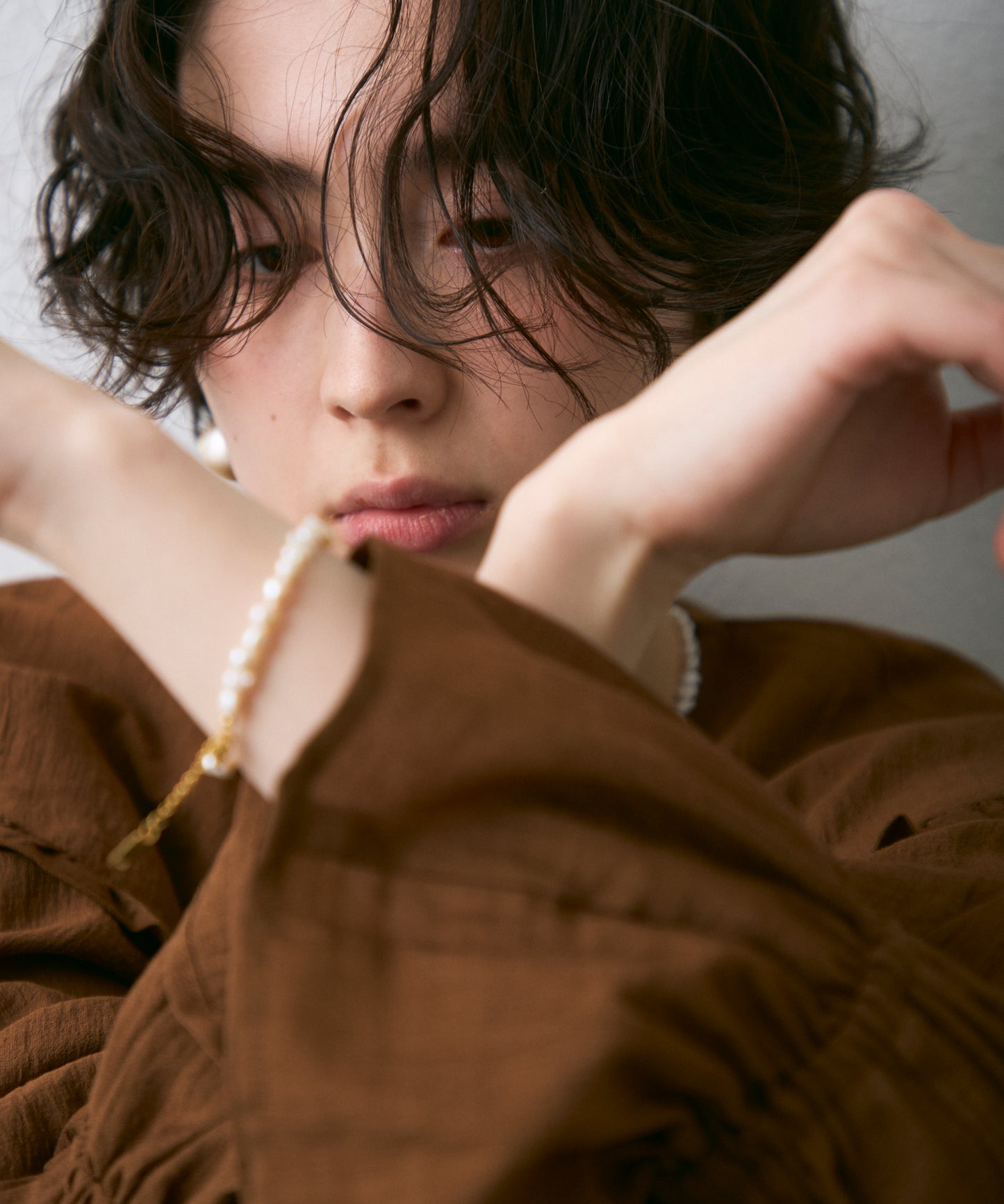 淡水パールブレスレット