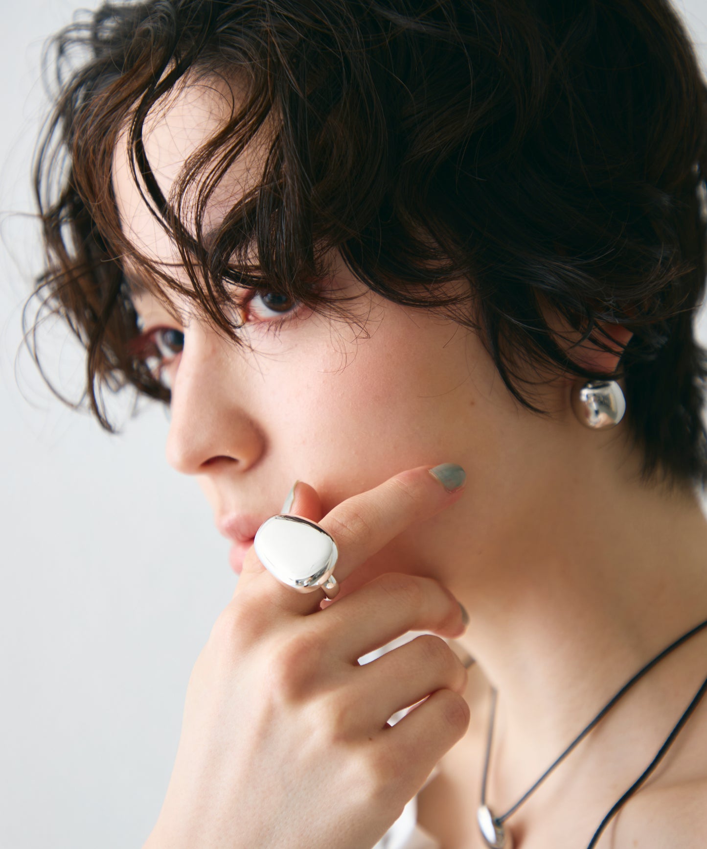 シルバードロップリング