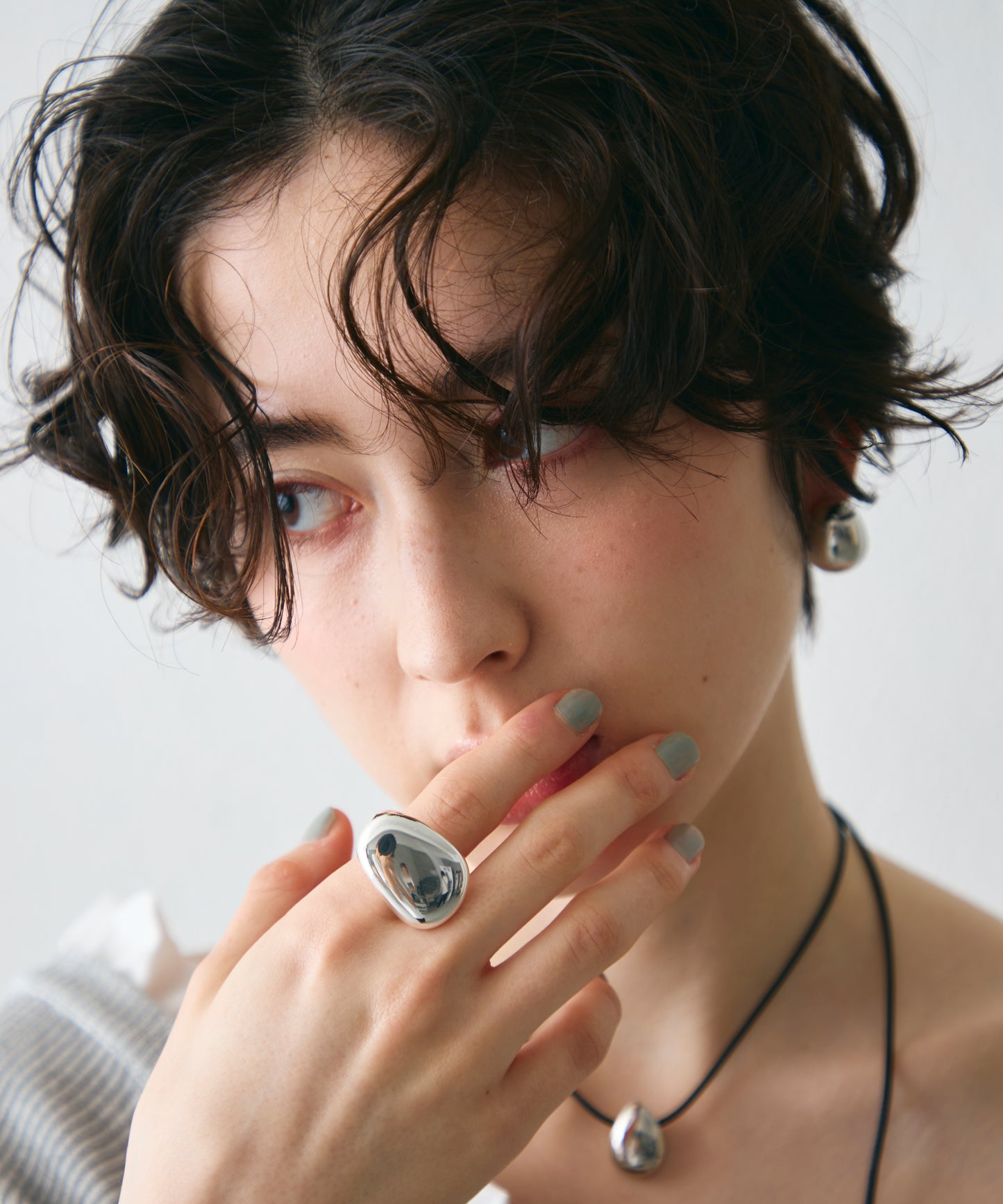 シルバードロップリング