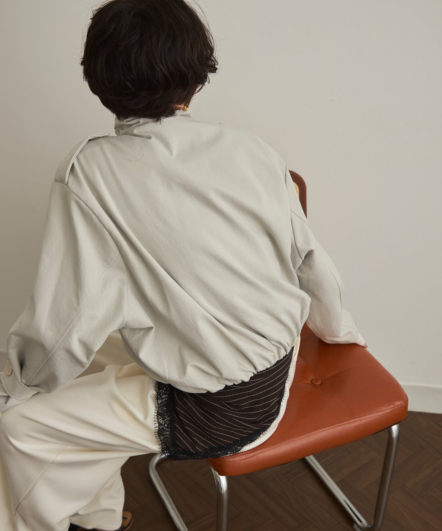 バルーンヘムショートトレンチ