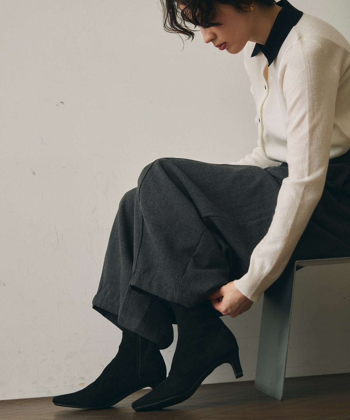 ストレッチショートブーツ